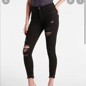 Express Skinny Mid Rise Jeans